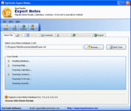 Lotus Notes Conversion screenshot